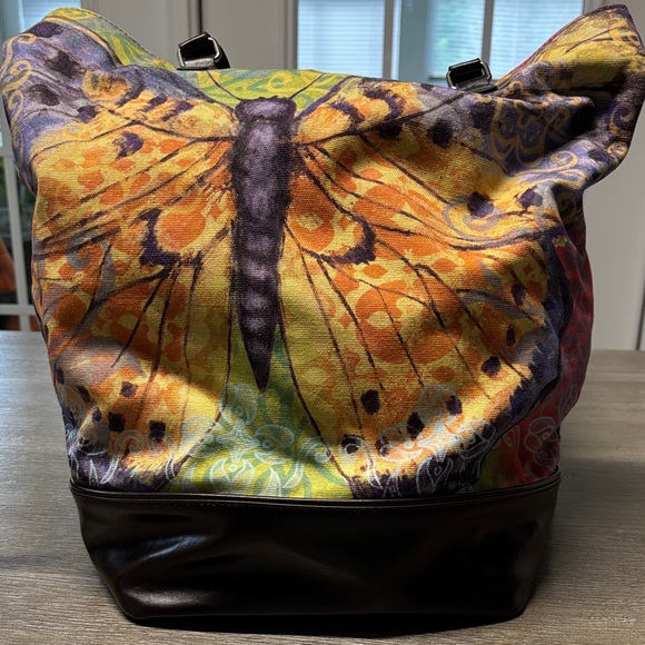 Colorful Butterfly Print Women\'s Bag